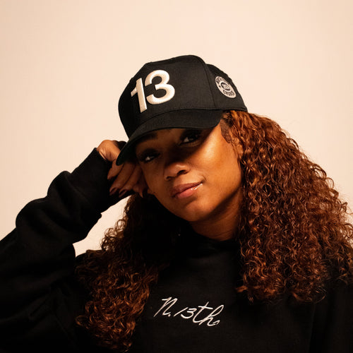 North 13th™ Black Classic "13" Hat