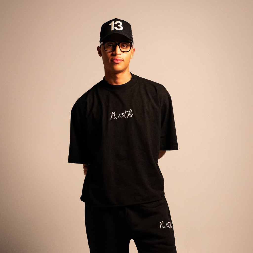 North 13th™ Black Classic Logo Tee