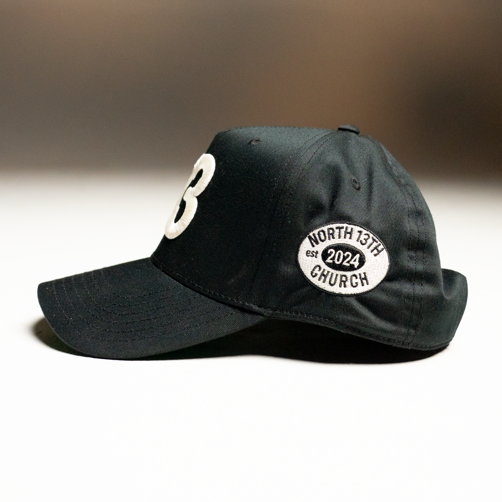 North 13th™ Black Classic "13" Hat
