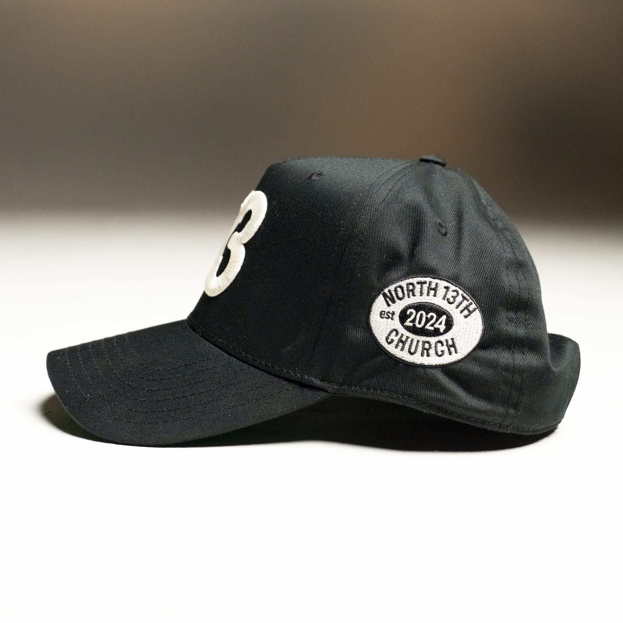 North 13th™ Black Classic "13" Hat