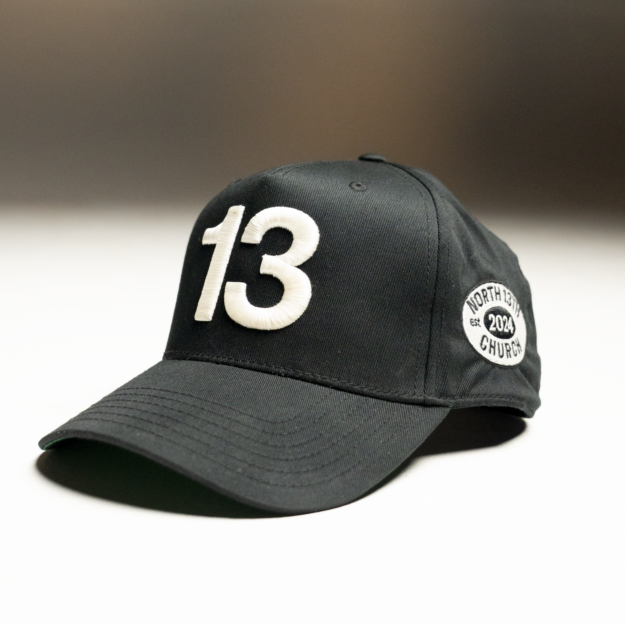 North 13th™ Black Classic "13" Hat