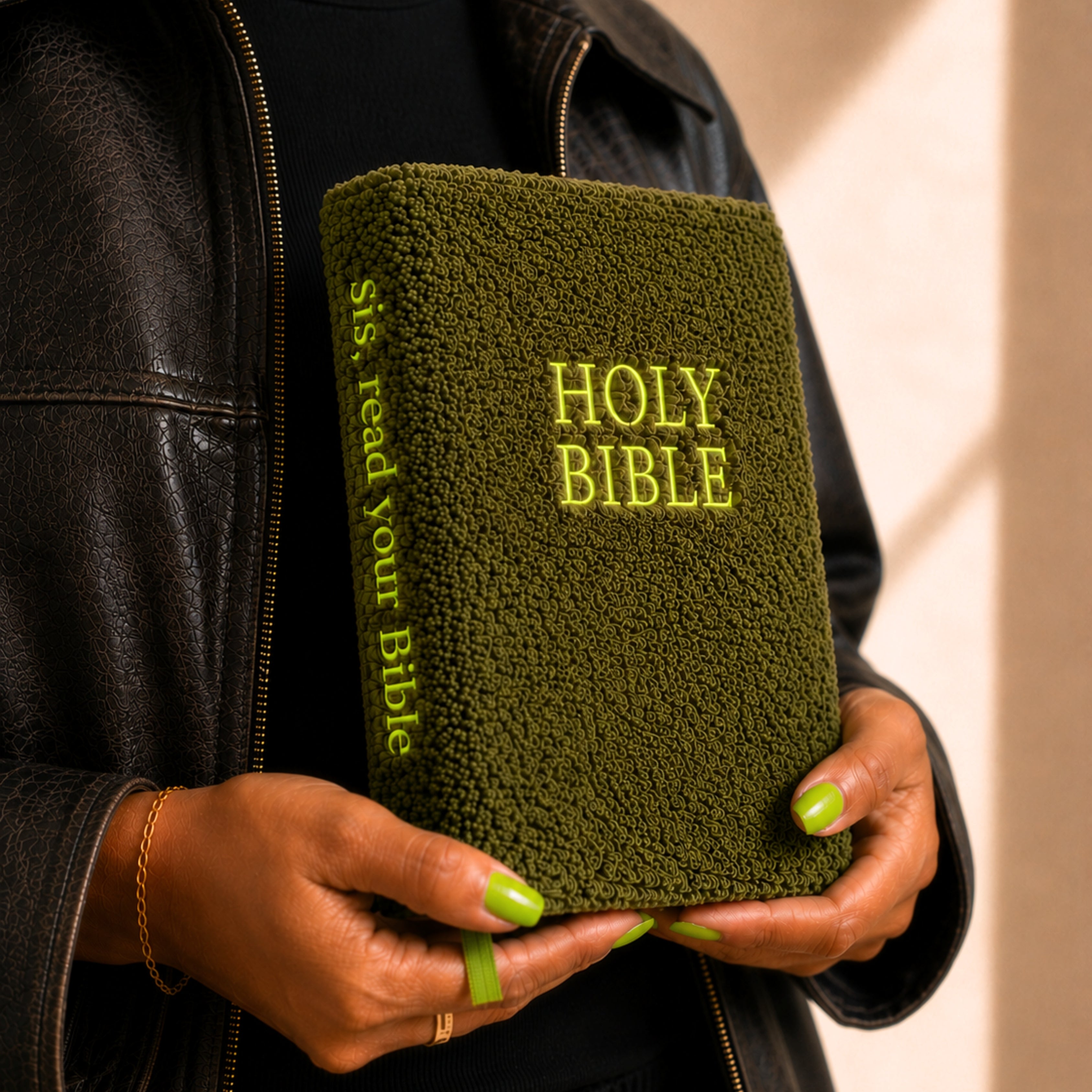 North 13th™ "Lime" Bible Cover